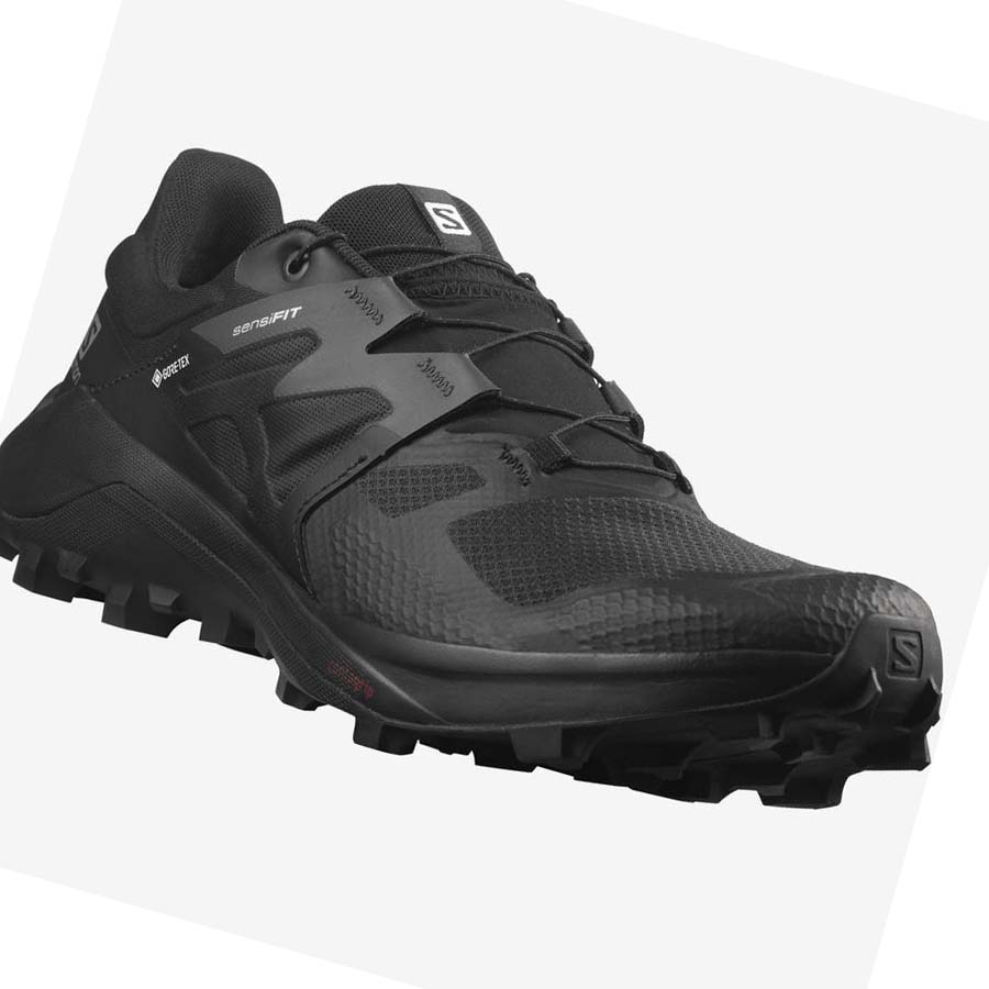 Tenis Para Trail Running Salomon WILDCROSS 2 GORE-TEX Hombre Negros | MX 3536NWY